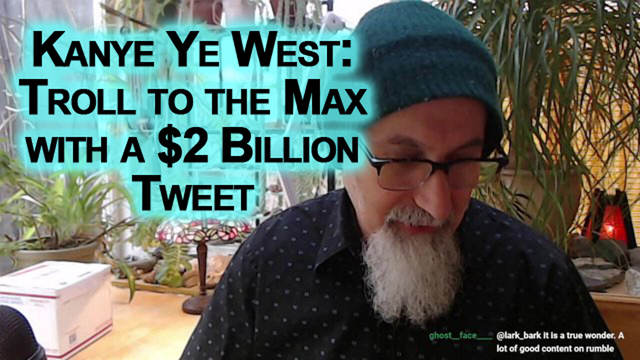 Kanye Ye West & the Alex Jones Interview: Troll to the Max With a $2 Billion Tweet
