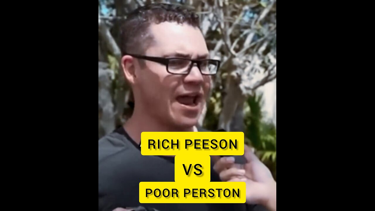 Poor Vs rich people