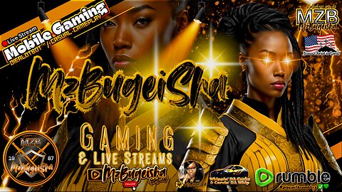 💛MZB Tingz™💛..."Mobile Gaming • Nocturnal Zonin' • DieAlotBot™" ✝️🕊️ | Rec.- 12/21/2024 | [🔴rumLIVE#8] 🛡️⚔️