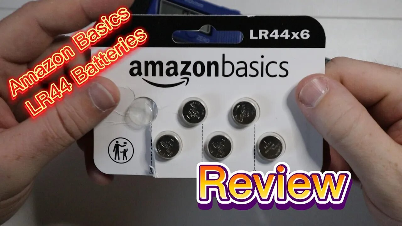 Amazon Basics LR44 Batteries Review