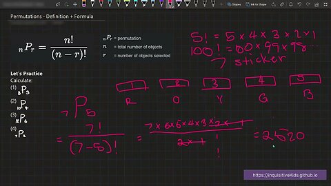 AMC8 Course | Permutations | Definition and Formula