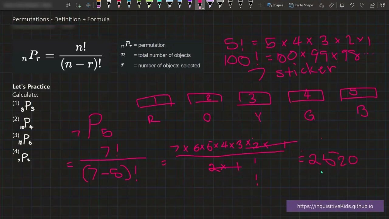 AMC8 Course | Permutations | Definition and Formula