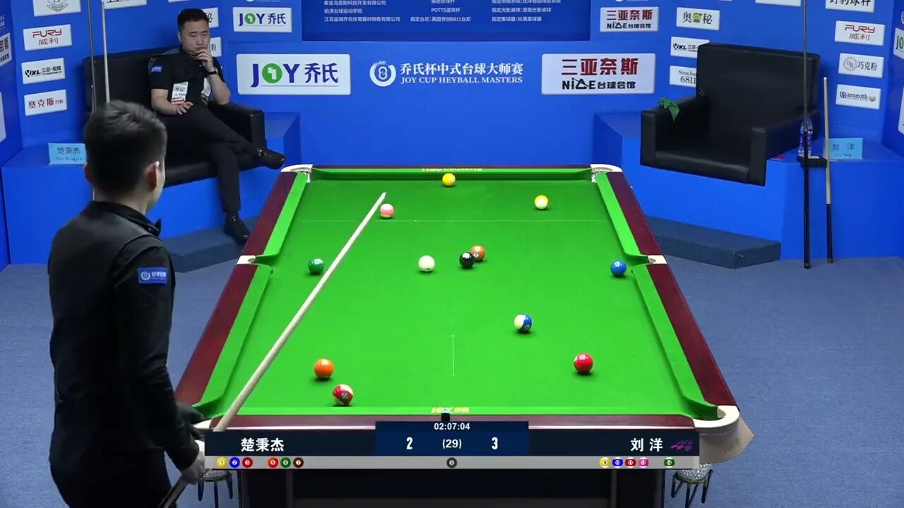 Zheng Yubo, the quasi god of Chinese billiards, is a strong winner! +++ 91