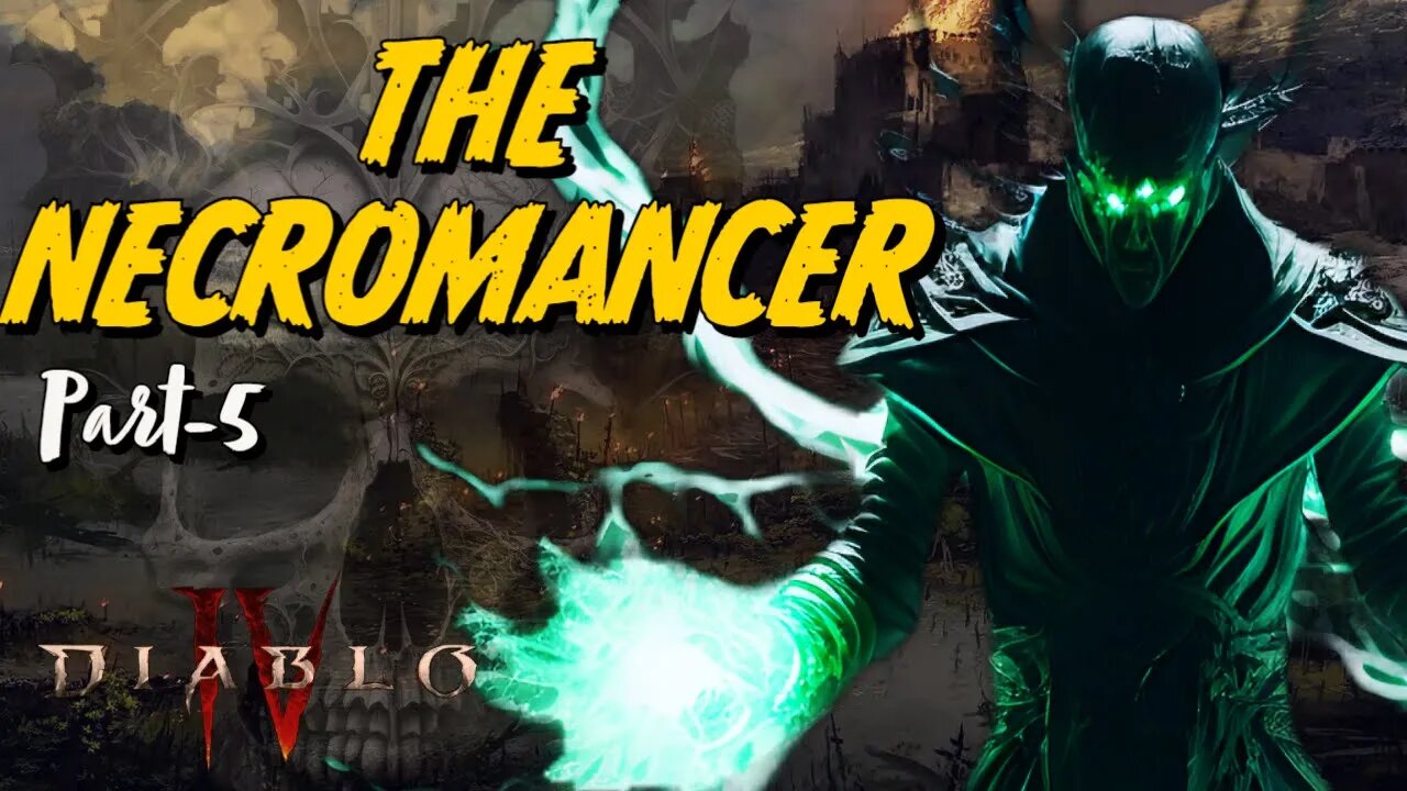 DIABLO 4 BETA GAMEPLAY : LIVING THE SOLO NECROMANCER LIFE (OVERPOWERED) Part-5 #diablo4