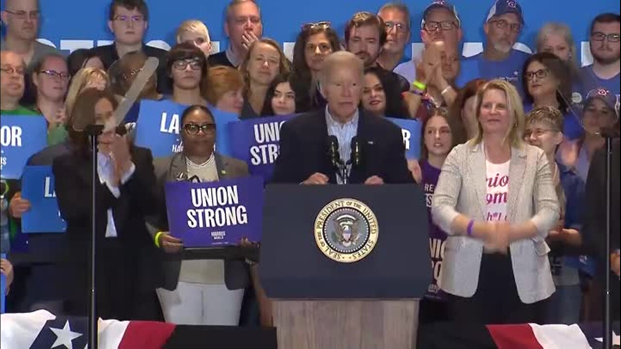 Biden: ‘We Are the Greatest Manufacturing Facility — County in the World — State in the World’