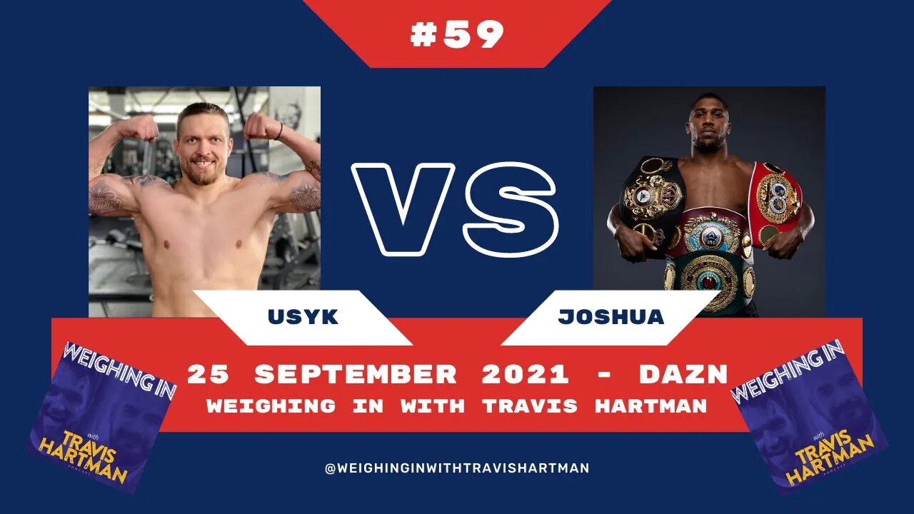 WILL OLEKSANDR USYK BEAT ANTHONY JOSHUA? | MASVIDAL VS JAKE PAUL | GEORGE DICKEL REVIEW