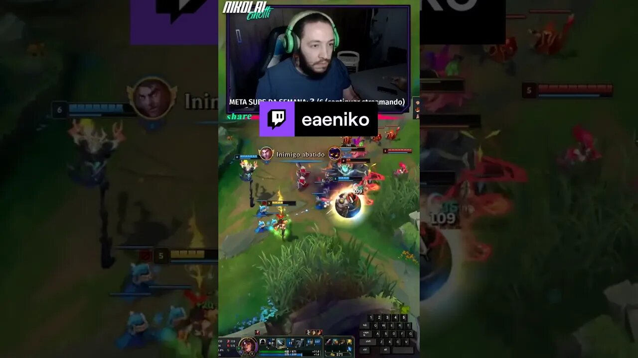 Vayne quadra | eaeniko on #Twitch #leagueoflegends #vayne #quadrakill