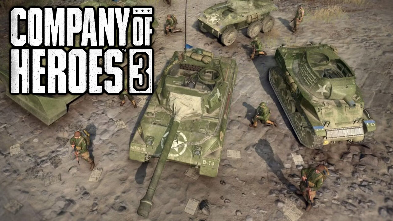 Tanking it to the Enemy | Company of Heroes 3 Armored battlegroup