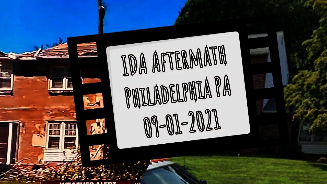 IDA Aftermath in Philadelphia Pennsylvania 09-01-2021