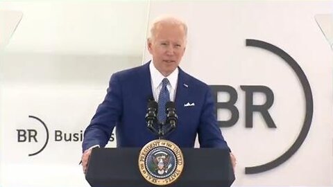 BIDEN ACKNOWLEDGES: "THINGS ARE SHIFTING, THERE'S GONNA BE A NEW WORLD ORDER OUT THERE"