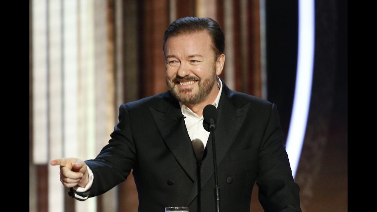 Ricky Gervais hosting the 2020 Golden Globes - Destroys Celebs again!