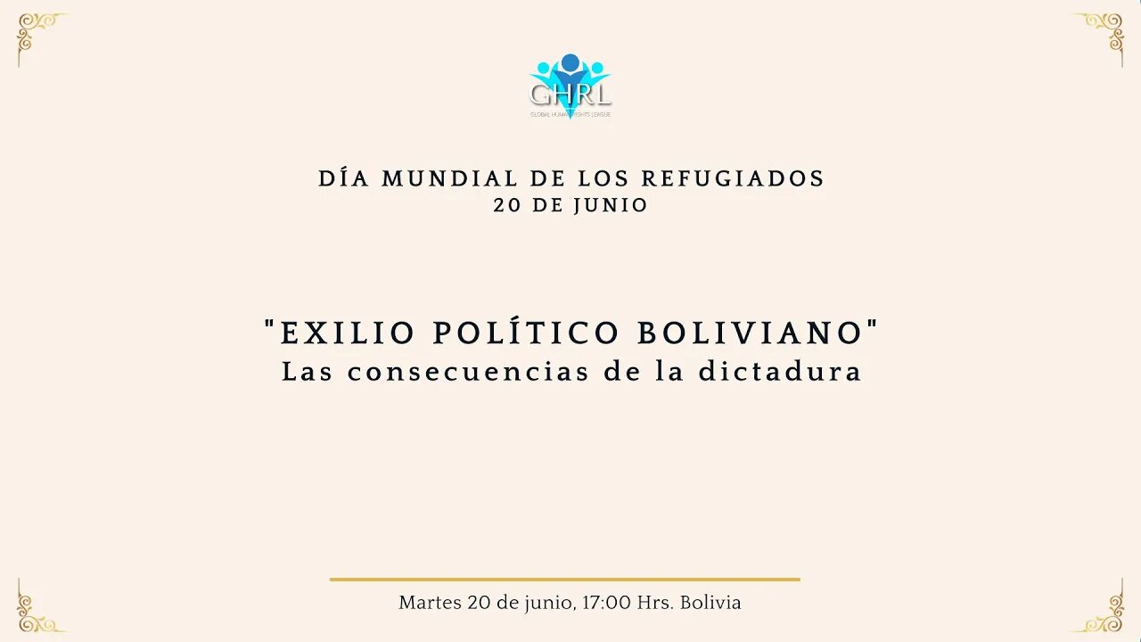 "EXILIO POLÍTICO BOLIVIANO" Las consecuencias de la dictadura