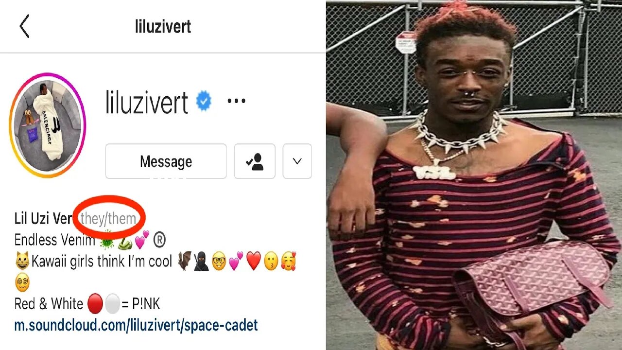 Lil Uzi Vert Coming Out? 😱 New Pronouns Are They/Them! Their Pronouns Have Been Changed On Instagram