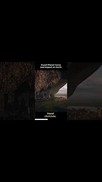 🌍☄️WARNING! Can We Survive If Biggest Asteroid Ceres Hit Earth ? #shortvideo #nasa #asteroid