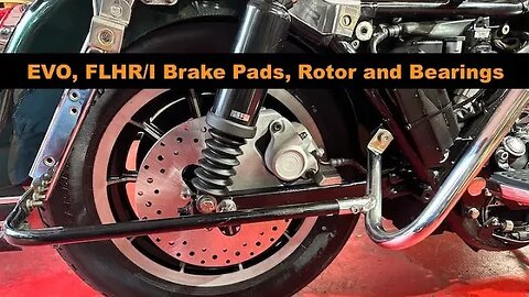 New Rear Brake Pads, Brake Rotor and Bearings (EVO Restoration Part 2)