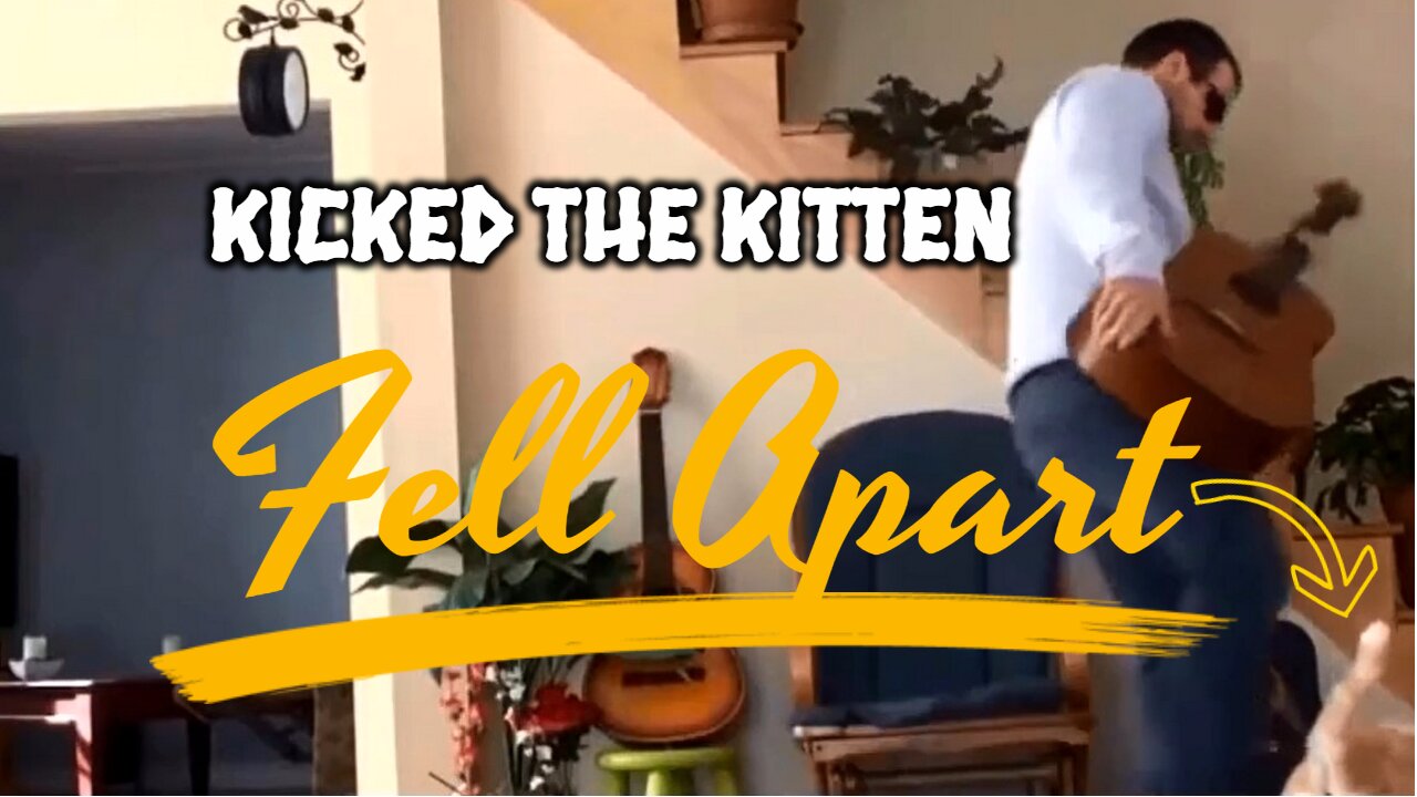 kicked the kitten and fell apart