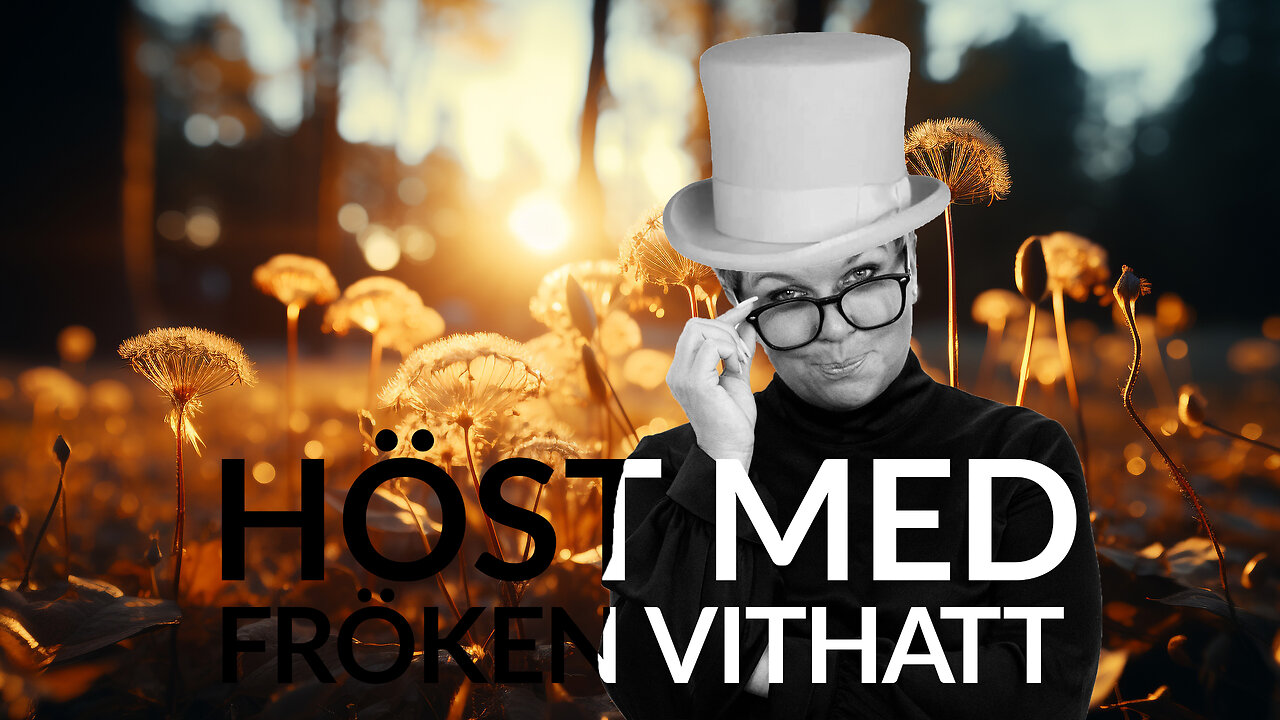 Live- Höst med fröken vithatt 19 sept 2024