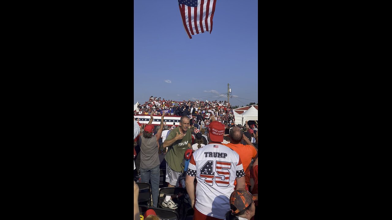 Trump Rally 7/13/24 Butler Farm show