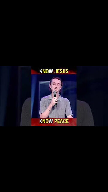 kNOw JESUS, kNOw PEACE ☮️