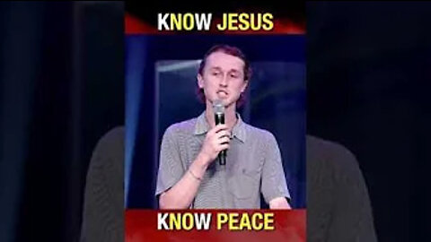 kNOw JESUS, kNOw PEACE ☮️