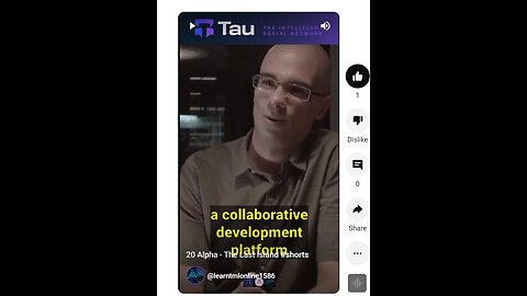 A24 Explaining the Community Involvement in the Creation of Tauchain #shorts