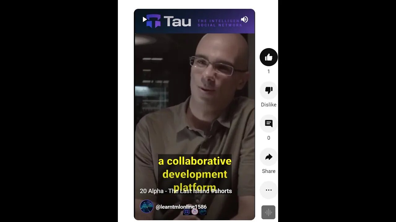 A24 Explaining the Community Involvement in the Creation of Tauchain #shorts