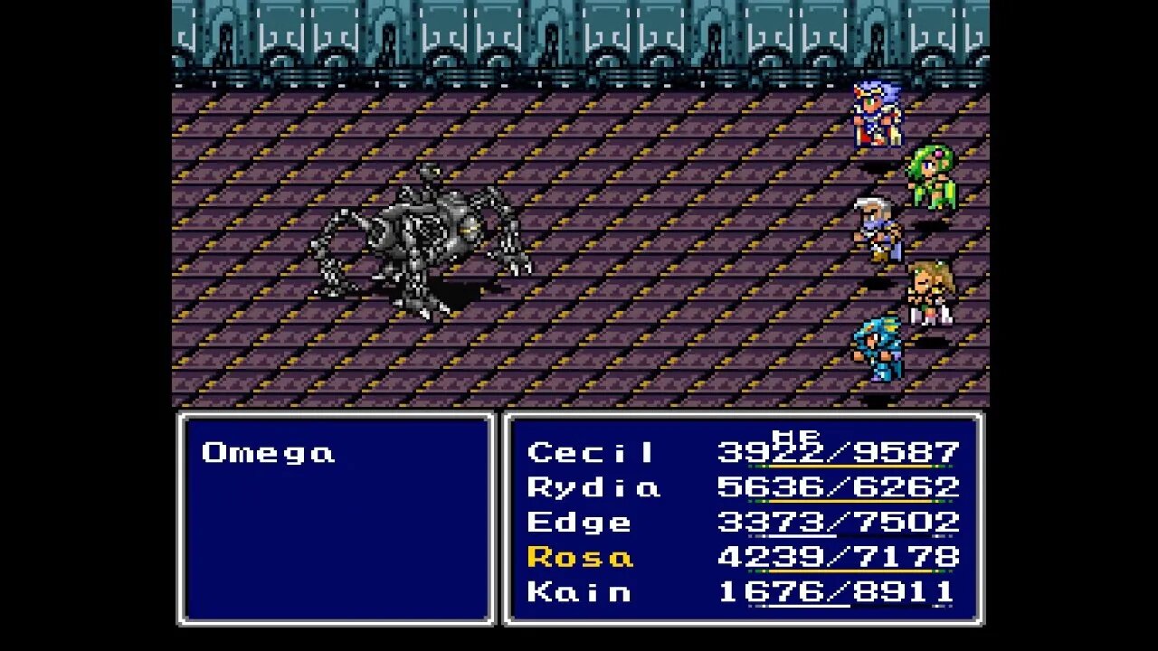 Final Fantasy 4 Ultima (SNES ROM Hack) - Part 38: Superbosses Gamma & Omega