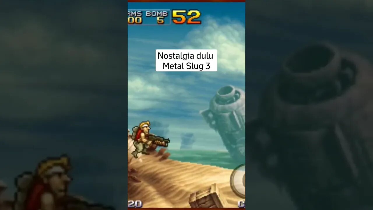 mengenang masa kecil 😁 #gameplay #metalslug3 #android #download