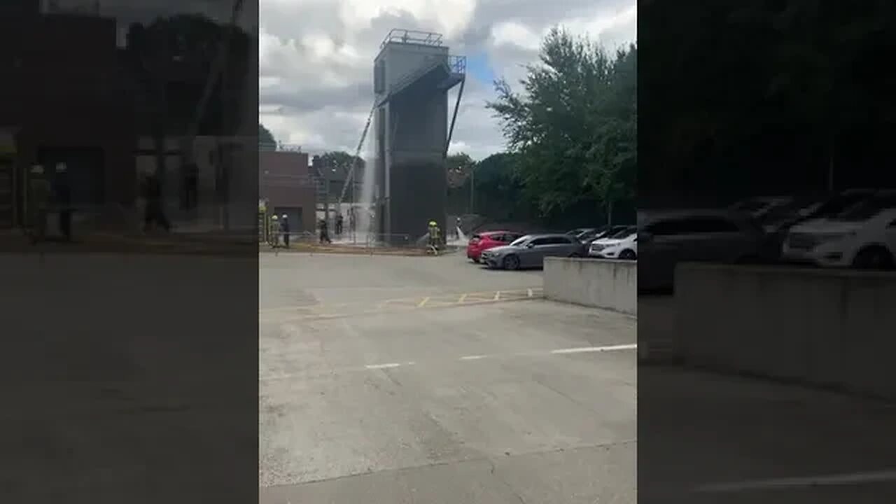 Firemen training for real life situations #fireman