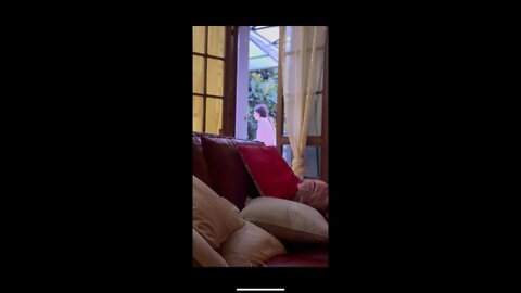 Massive lightning Strikes my Girlfriend outside Her House