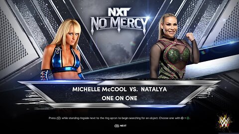 WWE 2k24 Michelle McCool vs Natalya