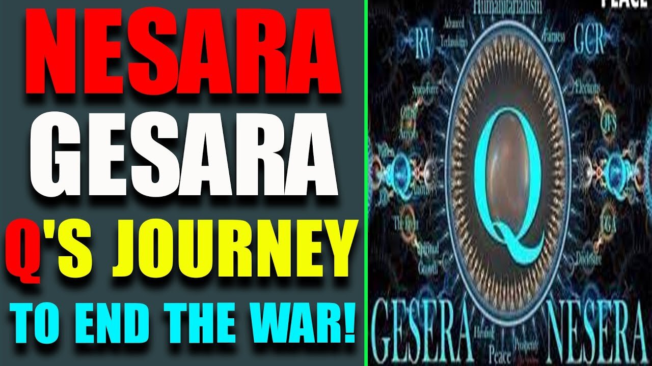 SOMETING BIZARRE HAPPENED! Q'S JOURNEY & NESARA/GESARA TO END THE WAR - TRUMP NEWS