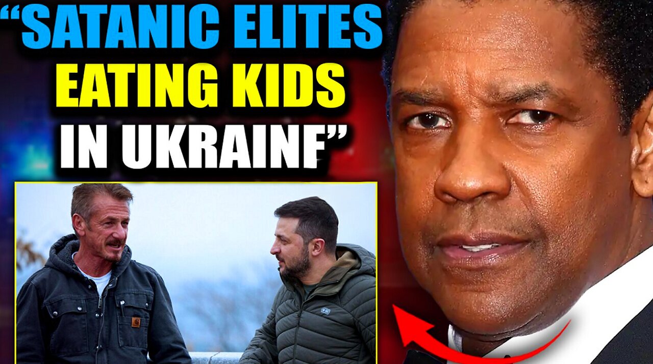 Denzel Washington: Elity Hollywood wybierają się na „adrenochromowe wycieczki” po Ukrainie .