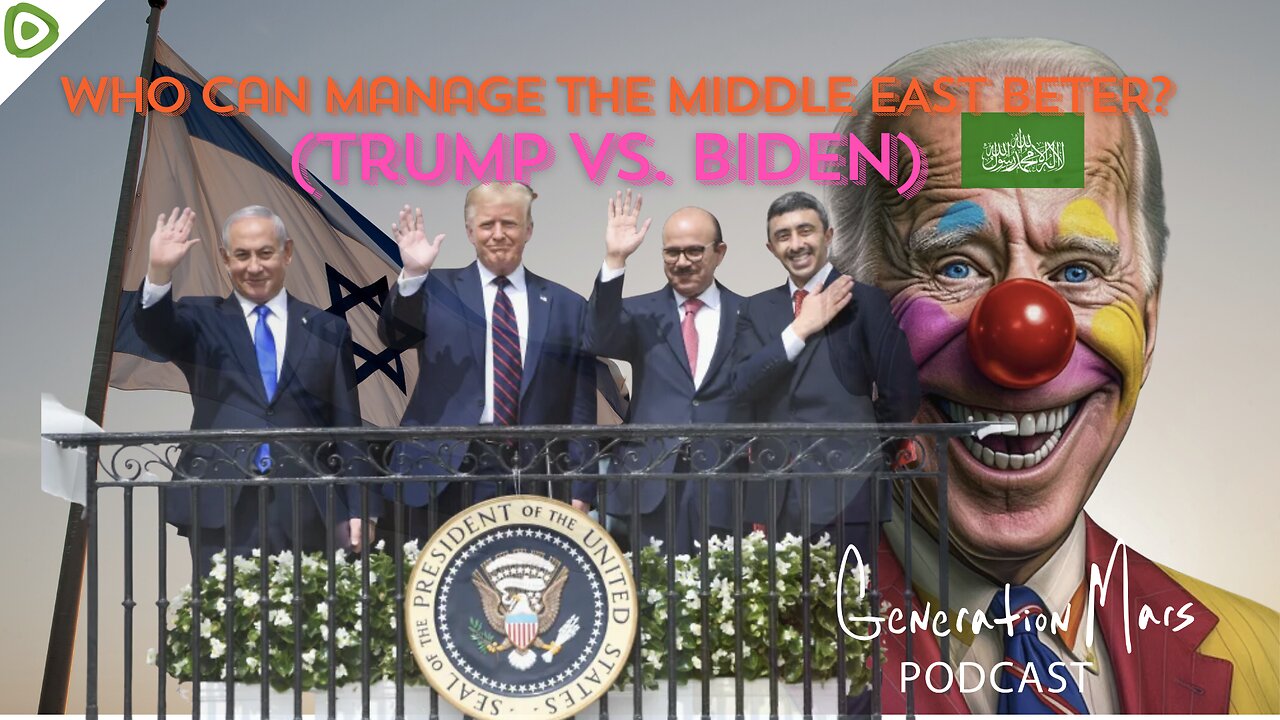 Who can manage the MIDDLE EAST BETER? (Trump vs. Biden)