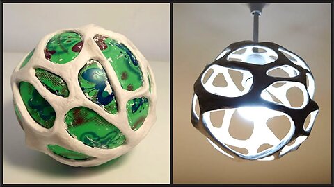 ❣DIY Lampshade Using a Ball❣