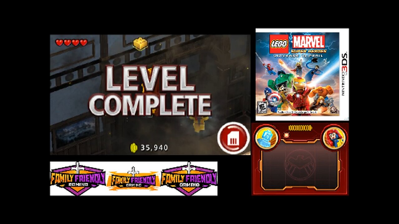 Lego Marvel Super Heroes Universe In Peril 3DS Episode 12