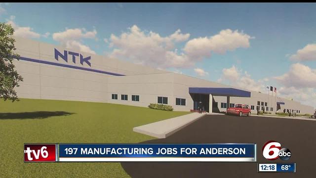 Groundbreaking held Wednesday for new manufacturing facility in Anderson