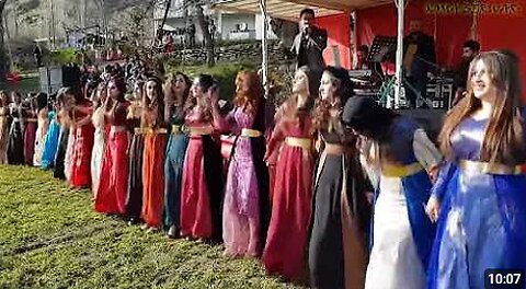 Kurdish Dance | Baile kurdo رقص کردی دختران جذاب