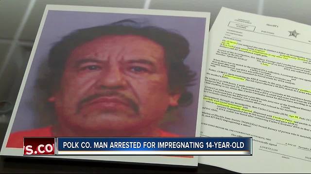 Florida man arrested for impregnating 14-year-old disabled girl, deputies say