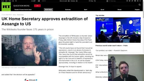 UK Home Secretary approves extradition of Assange to US