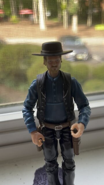 Clay has a joke to make it less awkward to talk to people