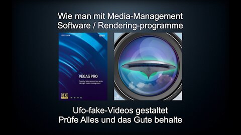 Wie man ein Ufovideo fälscht fake-video-ufo rendering programm Betrug Lügen