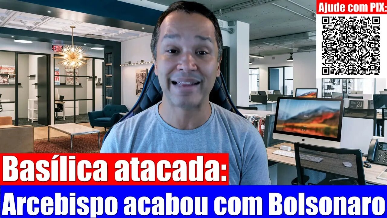 Bolsonaro tomou sapecada em Aparecida
