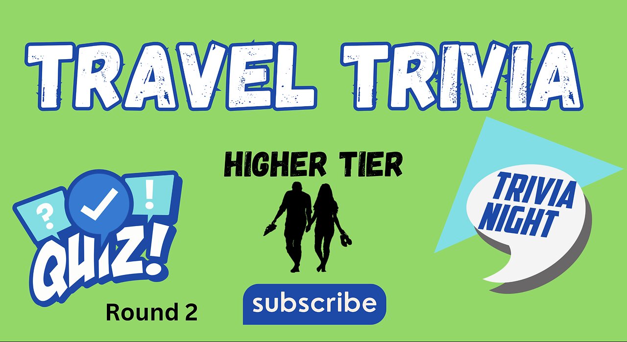 Travel Trivia | Genius Level at 12 out of 12