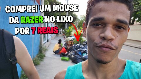 COMPREI UM MOUSE DA RAZER DO "CATADOR" POR 7 REAIS