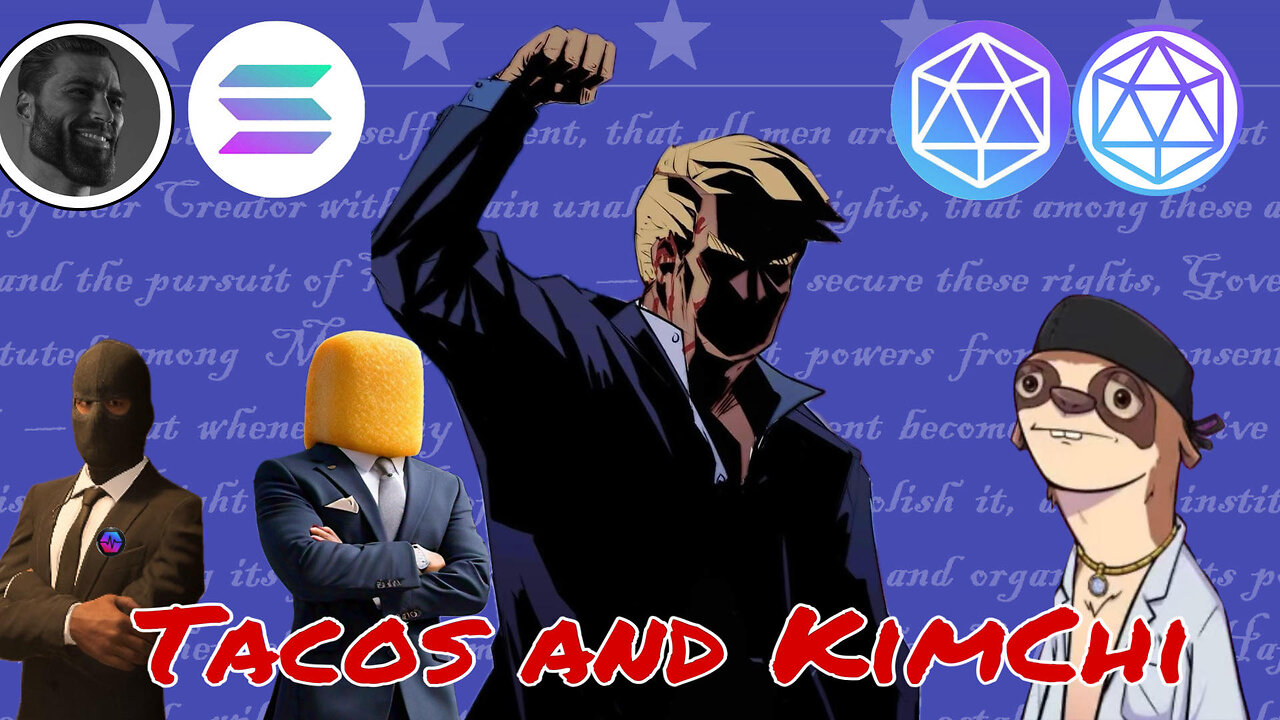 Tacos and KimChi Episode 14 With Special Guest @CryptoSloth369 @MrAngryTwinkie