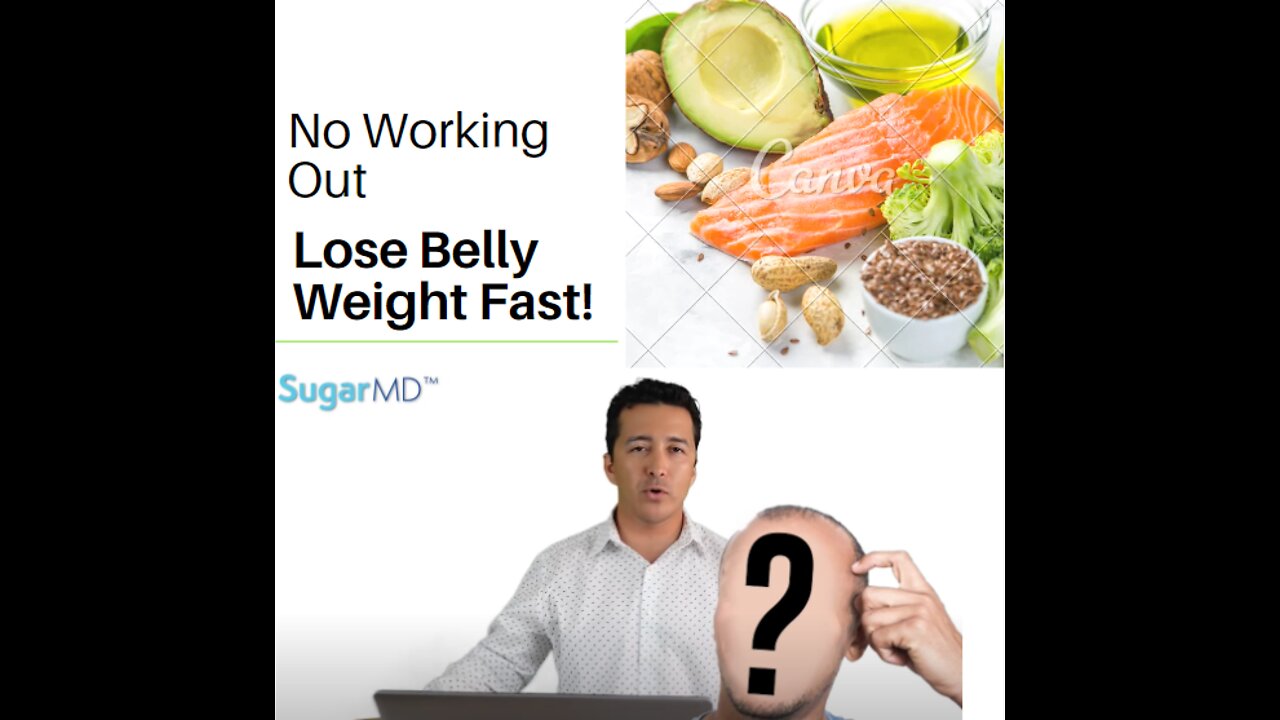 How To Lose Belly Fat Fast! No Dieting!!!
