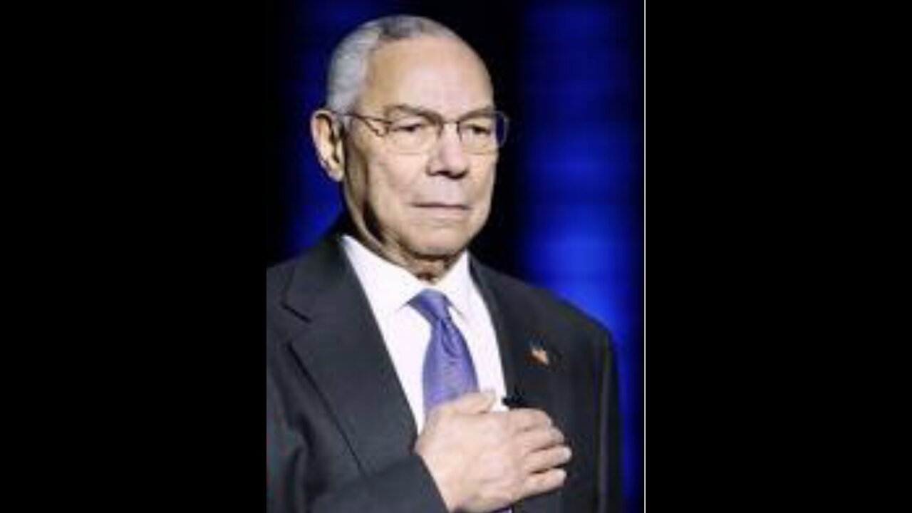 Breaking news ever…Colin Powell,the first black US Secretary of State dies at 84