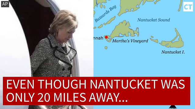 Hillary's Plane Lands... But There's One HUGE Problem