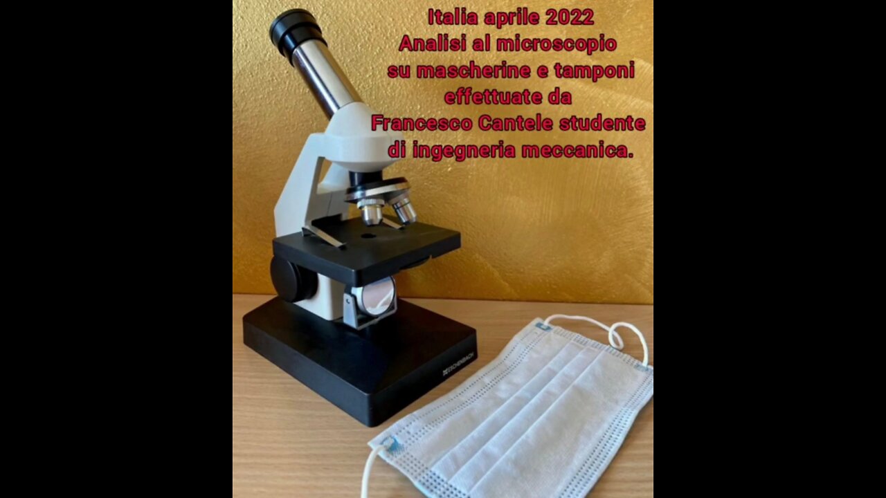 🔴 NWO, COVID19: Filamenti 🪱 tossici Mascherine, FFP2, Tamponi PCR